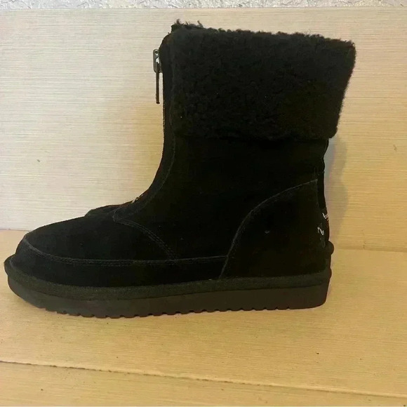 Koolaburra by Ugg Faux Fur Zip Up Boots - Picture 8 of 8